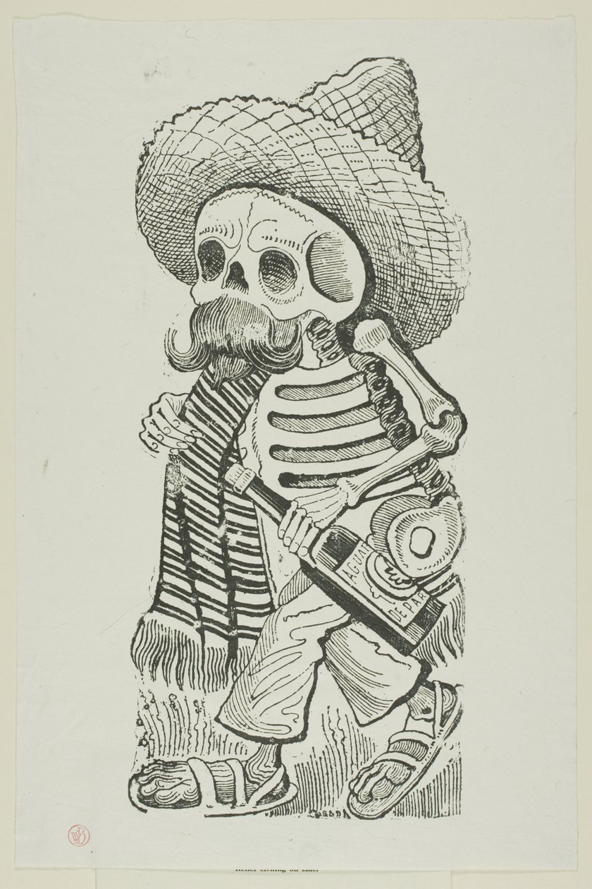 Calavera af Francisco Madero, fra Calavera Maderista af José Guadalupe Posada