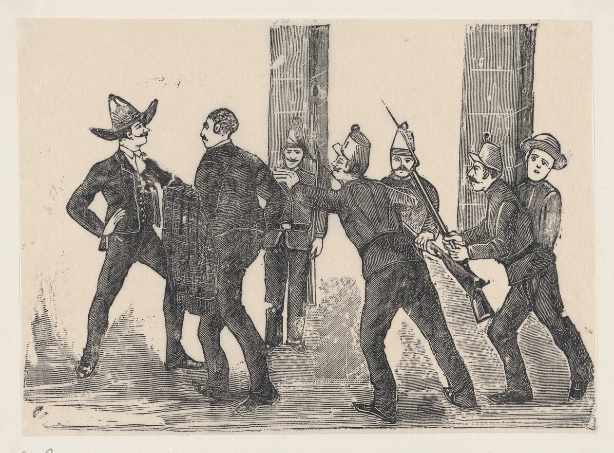 Henrettelse af Jesus Bruno Martinez, 1892., 1892. af José Guadalupe Posada