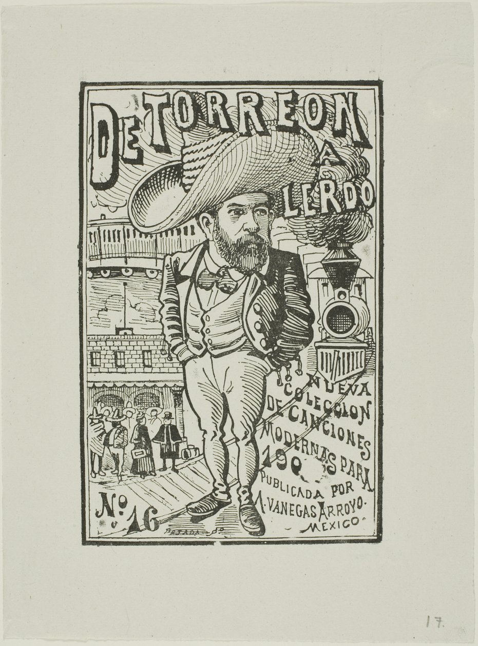 Fra Tower til Lerdo af José Guadalupe Posada