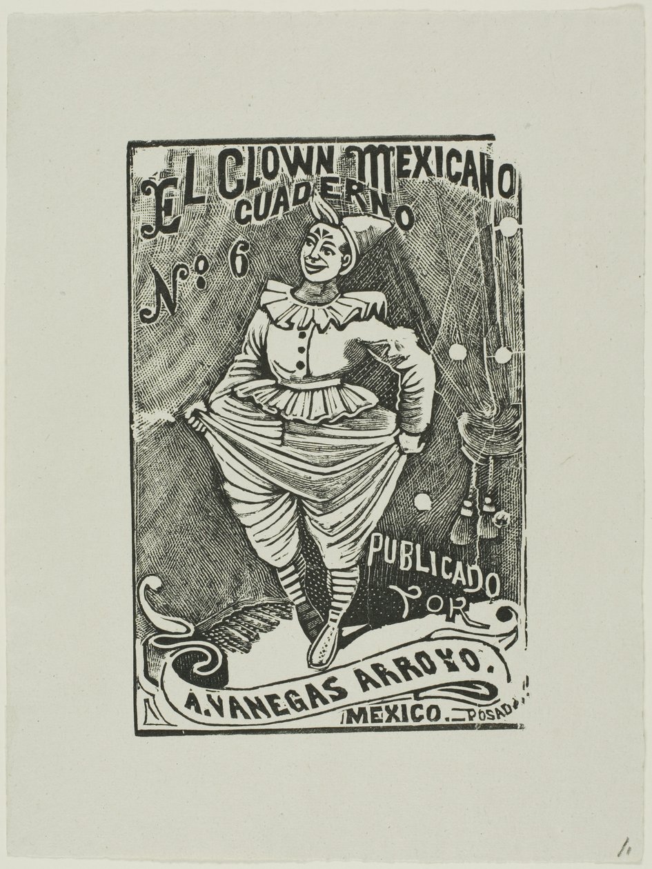 Mexicansk klovn, nr. 6 af José Guadalupe Posada