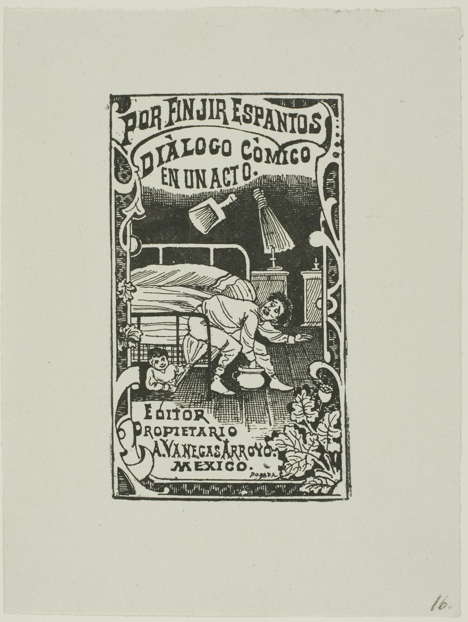 Foregiver at være spøgelser af José Guadalupe Posada