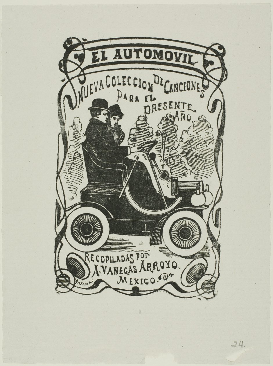 Automobilen af José Guadalupe Posada