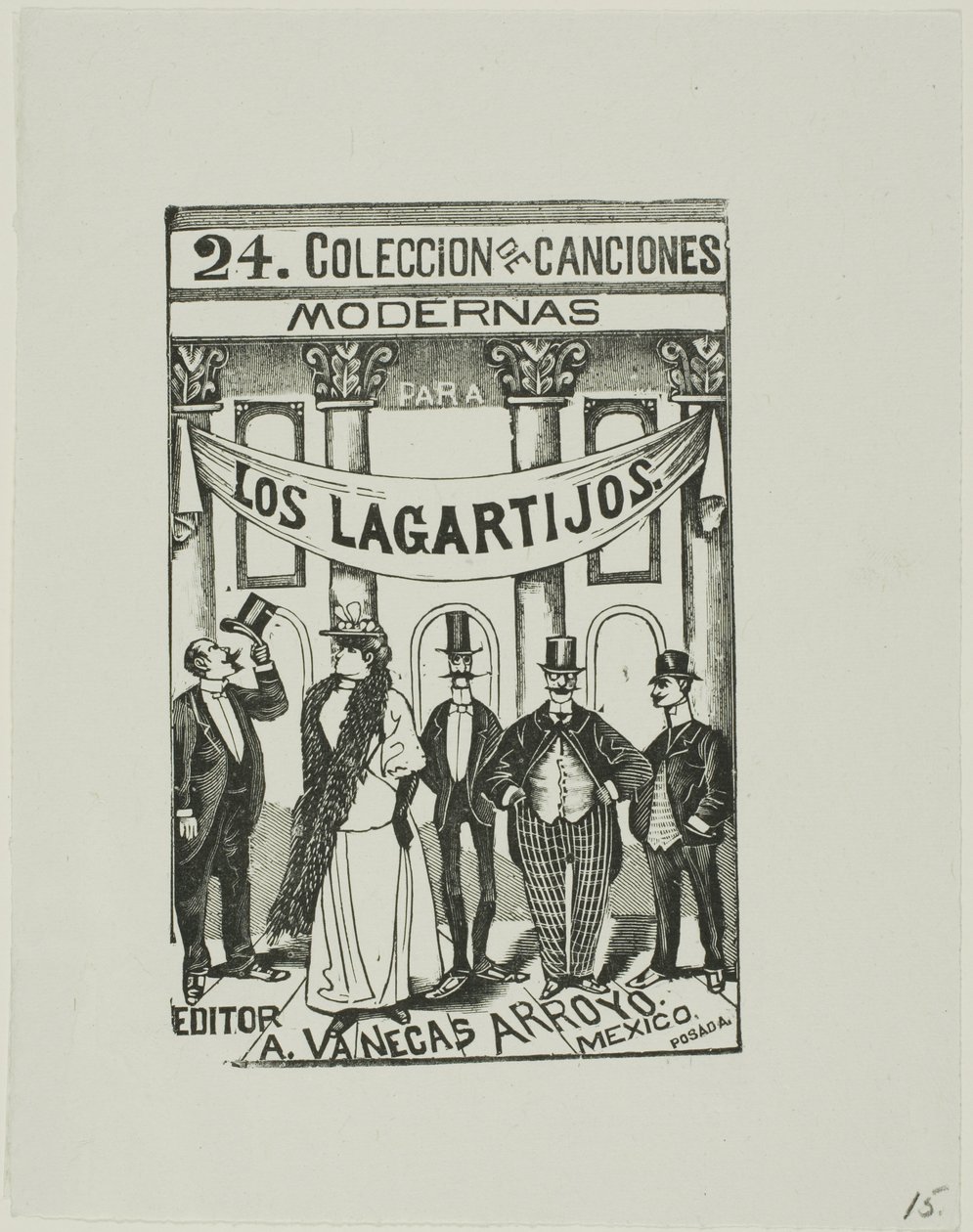 Dandies af José Guadalupe Posada