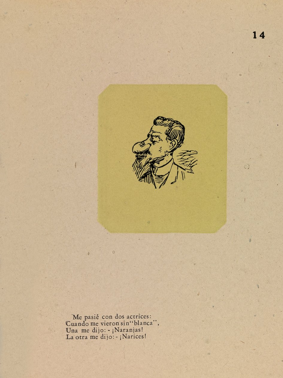 Manden med den store næse af José Guadalupe Posada