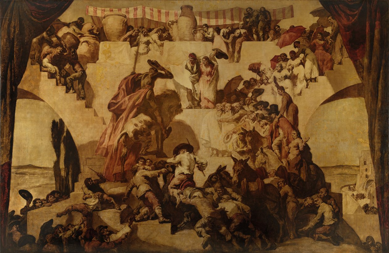 Camachos bryllup Camachos bryllup, 1929-1930. af José María Sert