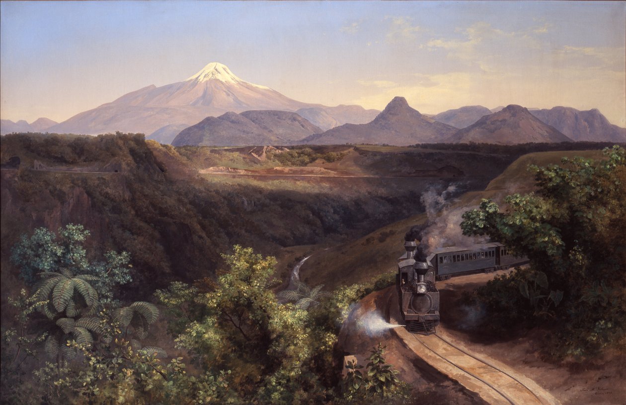 Metlac -kløften af José María Velasco