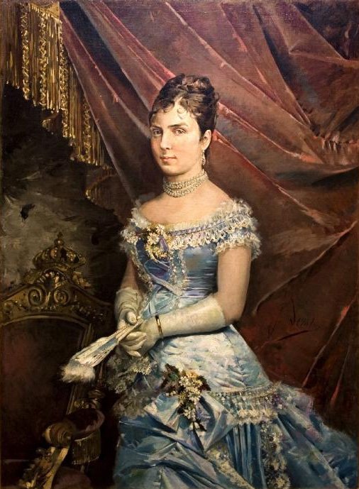 Maria de las Mercedes de Orleans af Jose Denis Belgrano