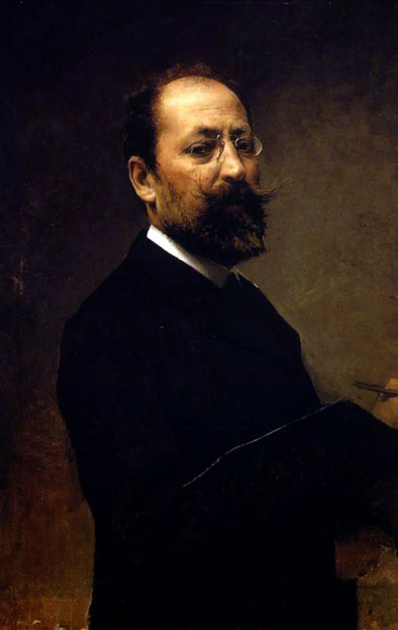 Selvportræt af Jose Maria Fenollera Ibanez
