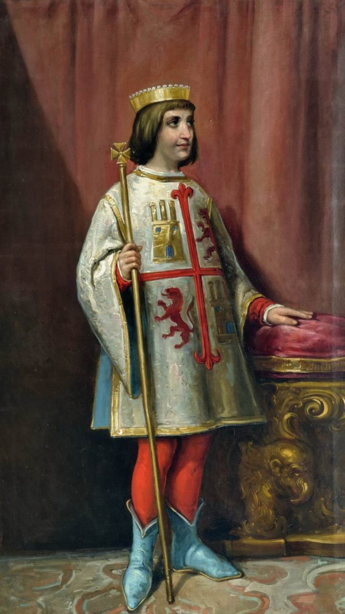 Henry I fra Castilla af Jose Maria Rodriguez de Losada