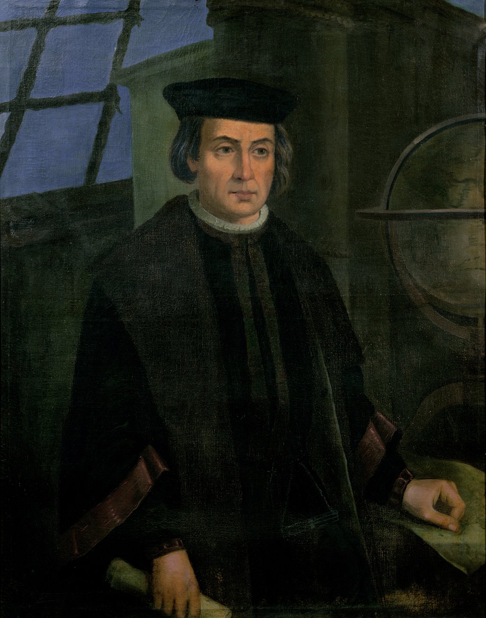 Christopher Columbus (1451-1506) af Jose Roldan