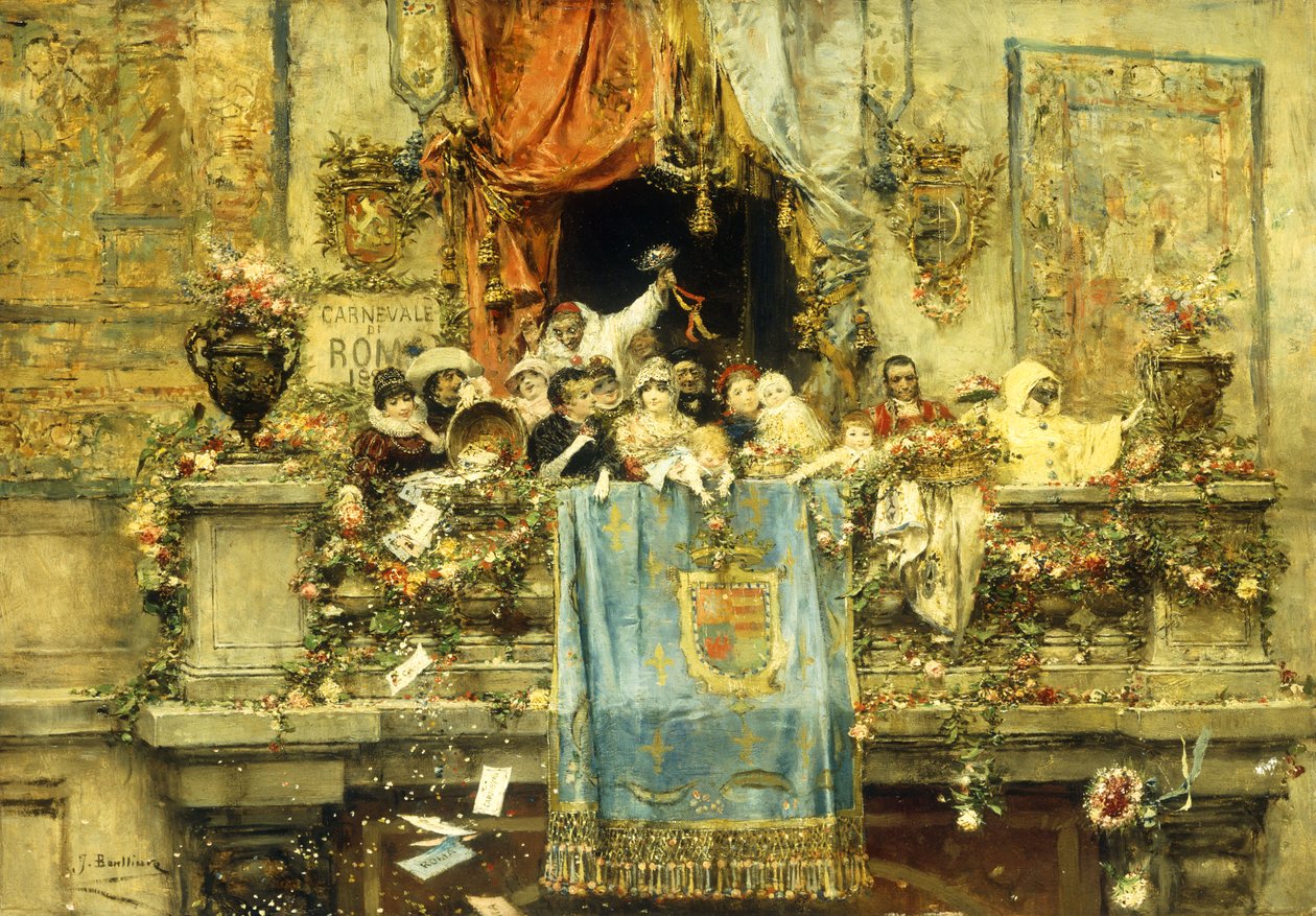 Ved karnevallet af Jose Benlliure y Gil