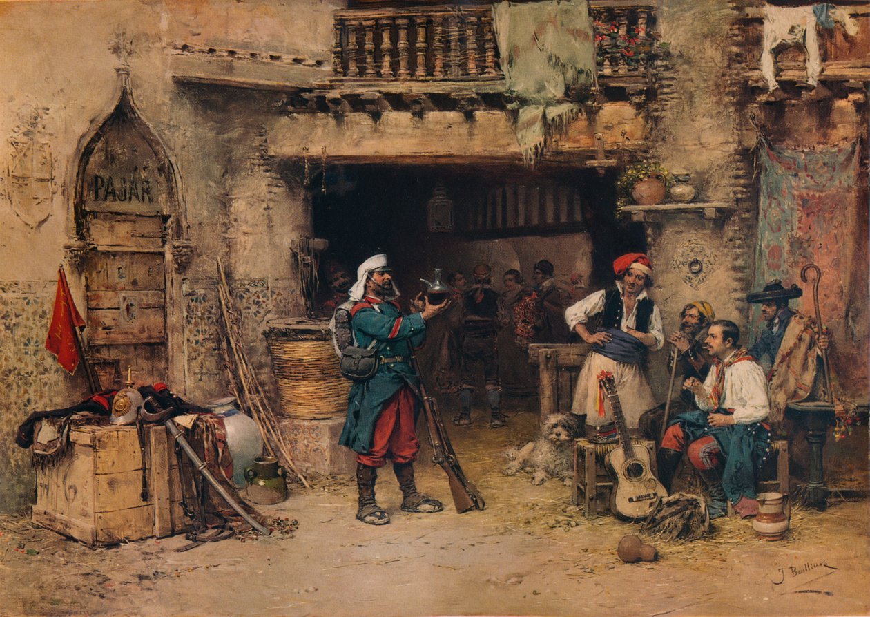 I gardestuen, c1904, 1938 af Jose Benlliure y Gil