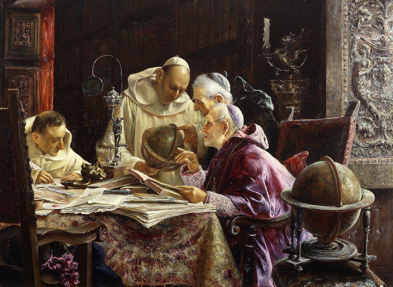 Geograferne, 1902 af Jose Gallegos Arnosa
