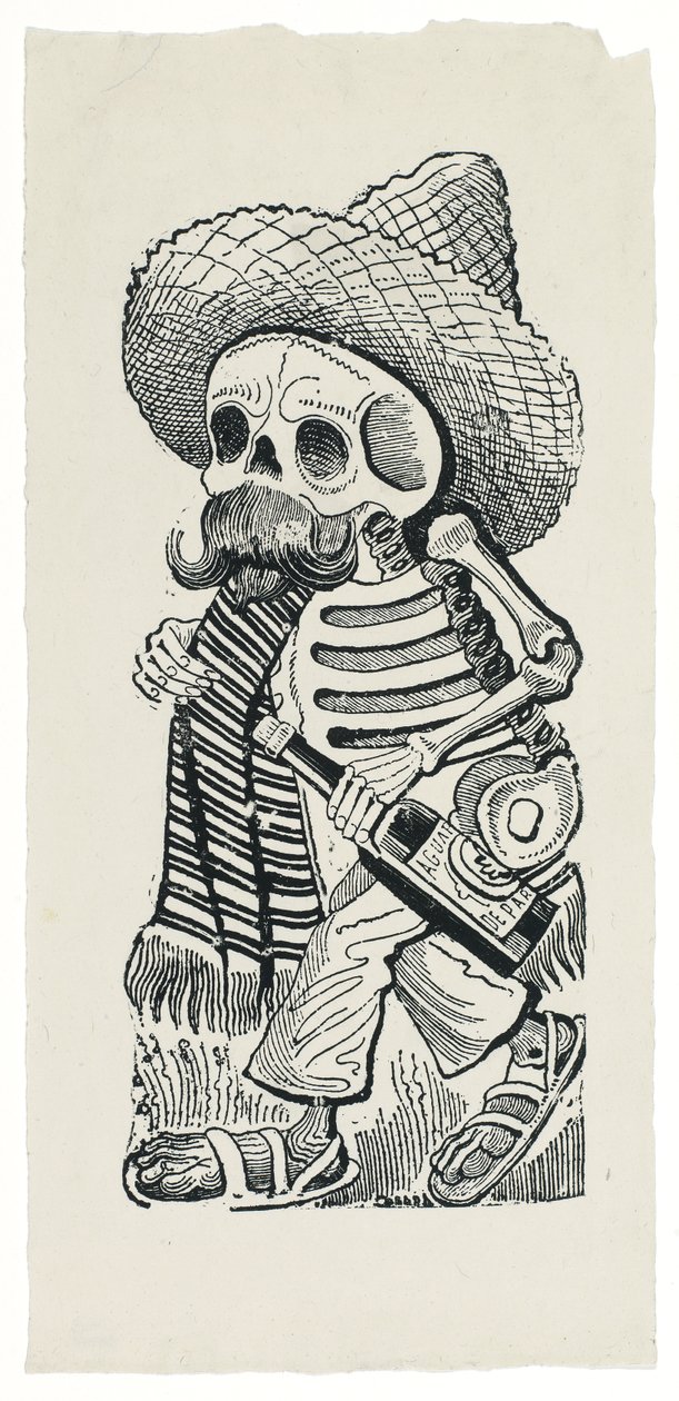 Kraniet af Francisco I. Madero af José Guadalupe Posada