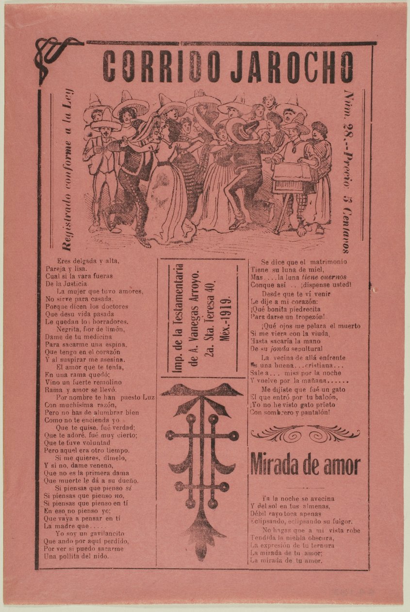 Jarocho-Korridor af José Guadalupe Posada