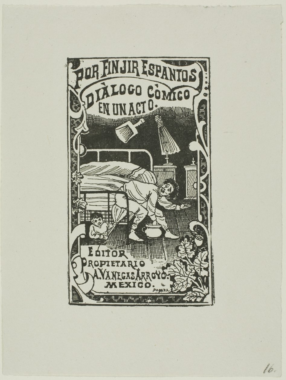 Foregiver at være spøgelser af José Guadalupe Posada