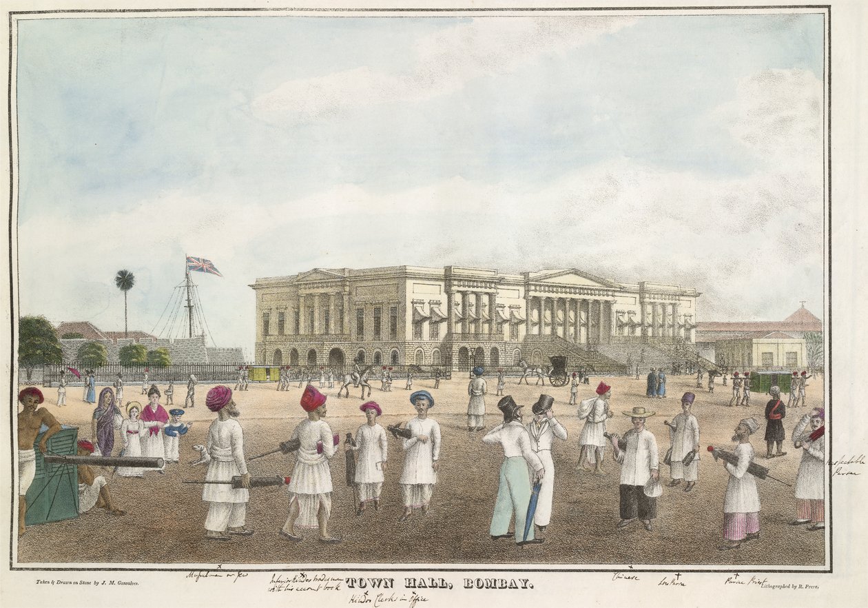 Rådhuset, Bombay af Jose M. Gonsalves