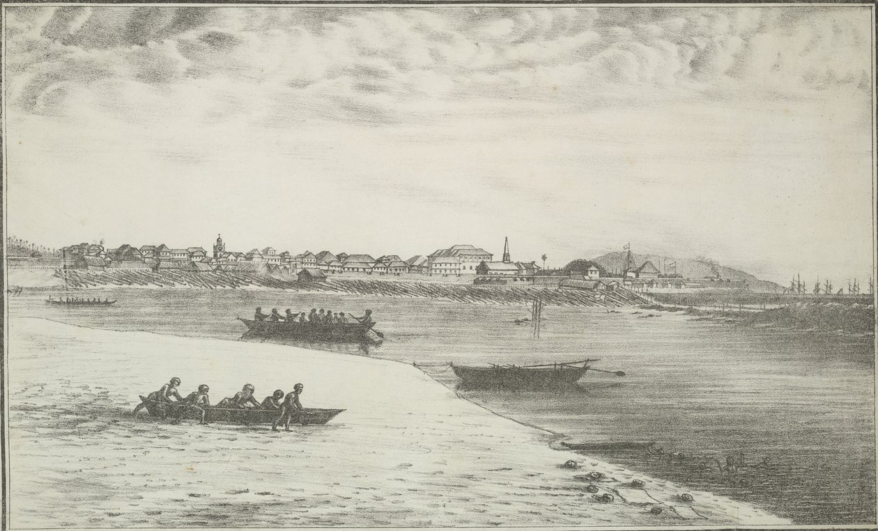 Udsigt over Bombay fra Colaba af Jose M. Gonsalves