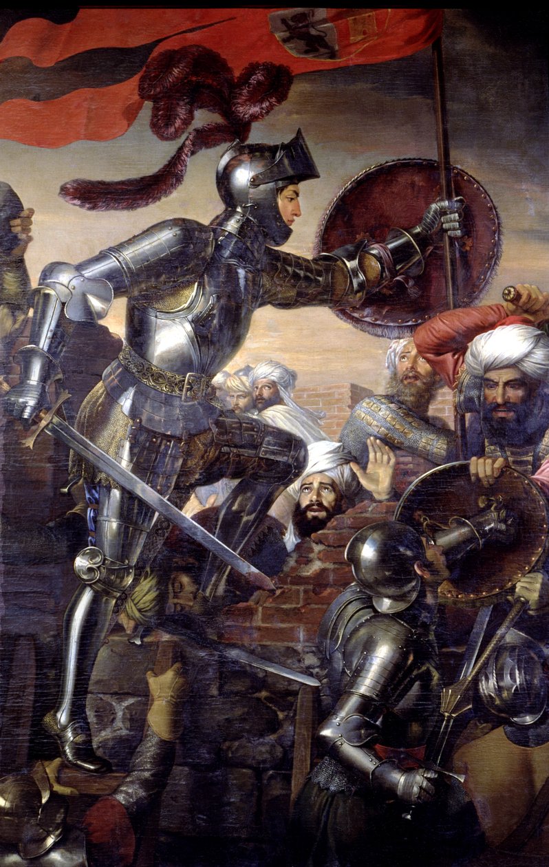 Erobringen af ​​fæstningen Montefrío af Gonzalo Fernández de Córdoba af José de Madrazo
