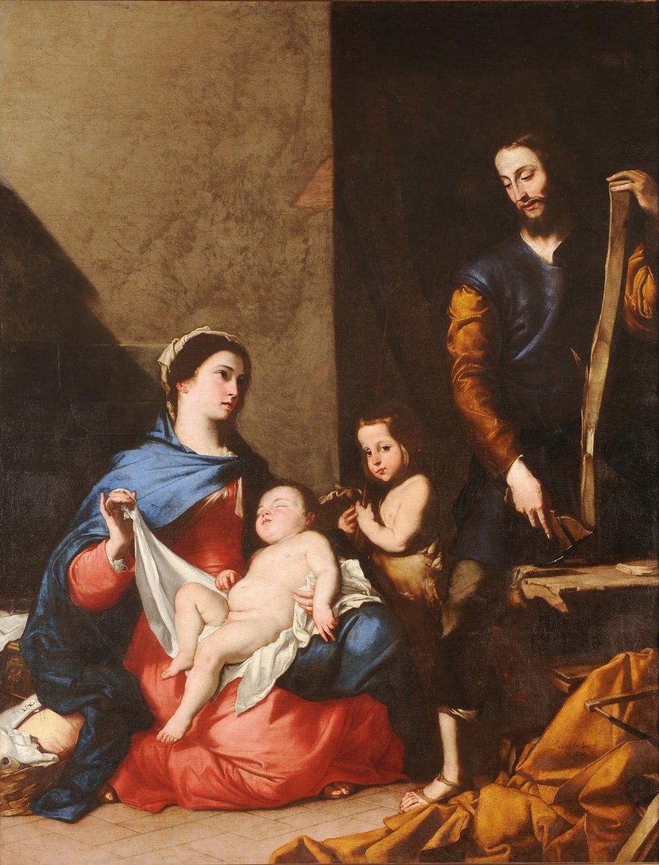 Den hellige familie af Jose de Ribera
