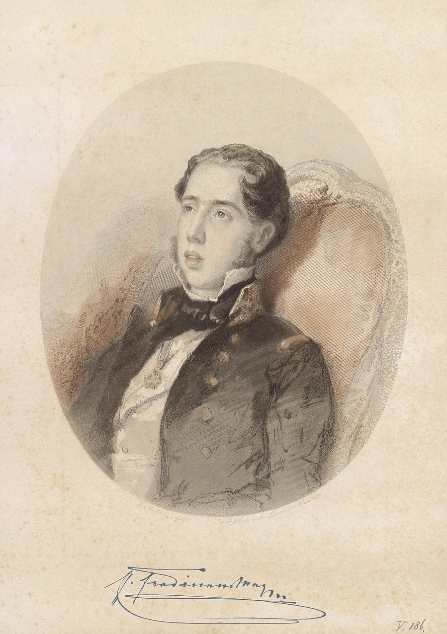 Ærkehertug Ferdinand Maximilian af Josef Axmann