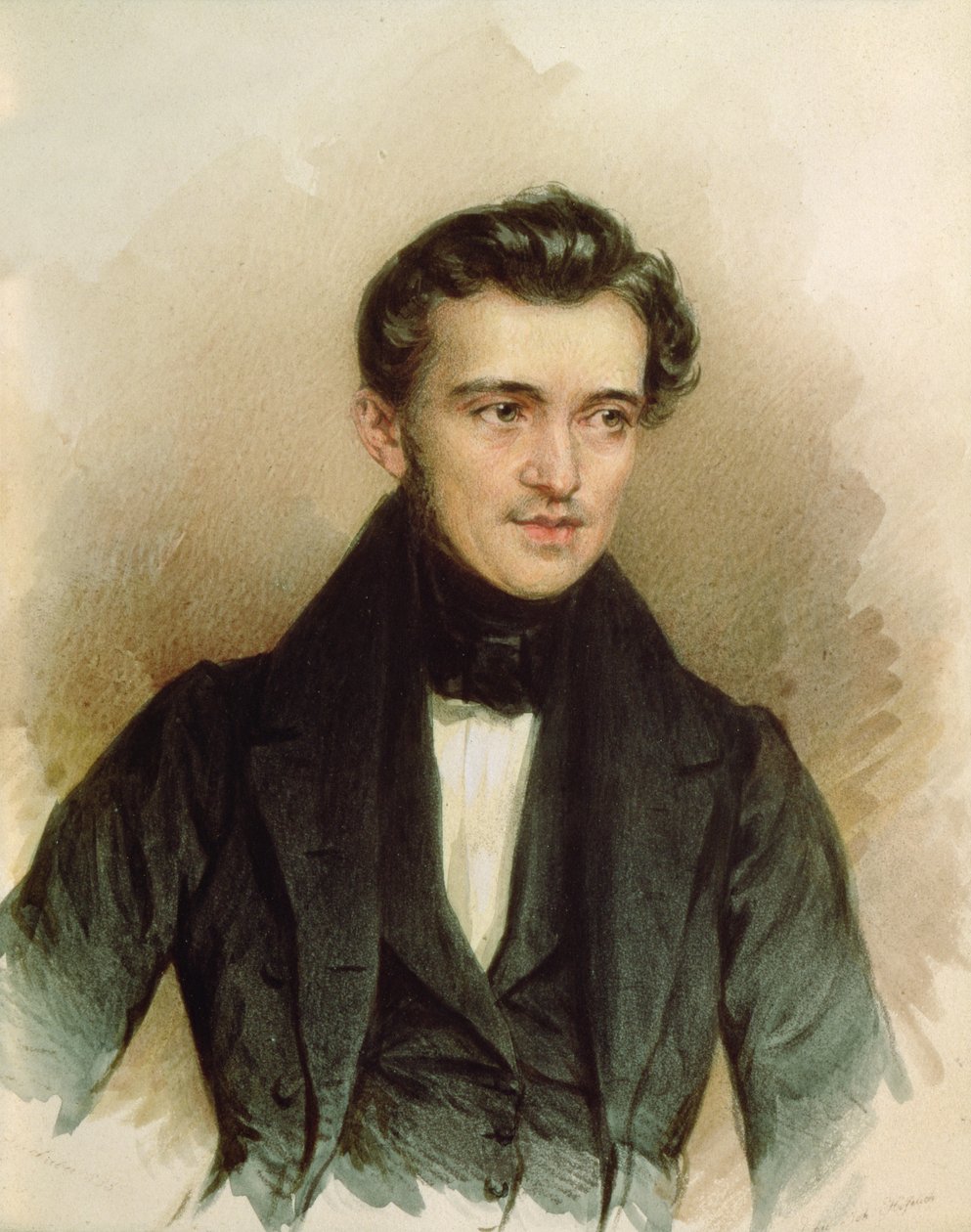 Johann Strauss den Ældre (1804-49), 1835 af Josef Nikolaus Kriehuber