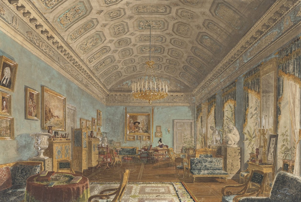 Studiet af Czarina Alexandra Feodorovna af Josef Sotira