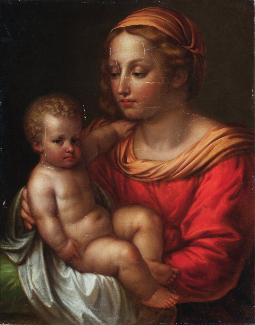 Madonna og barn af Josef Abel