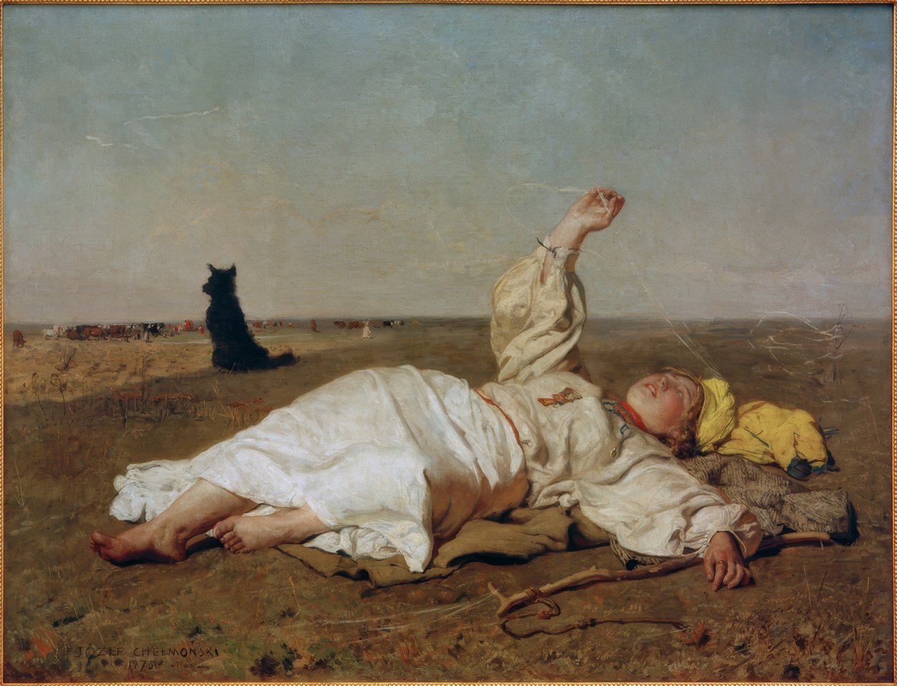 Altweibersommer af Josef Chelmonski