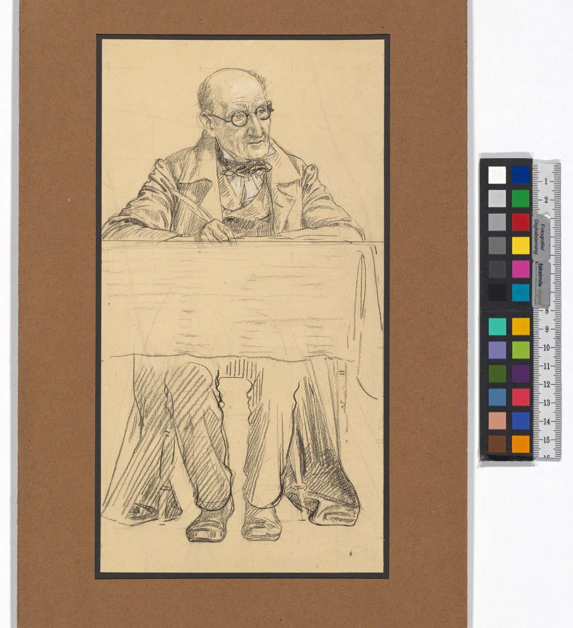 Bundet fantasi (Studie til Ferdinand Raimund-cyklussen (Den bundne fantasi) på Kogl Slot, Attergau) af Josef Engelhart