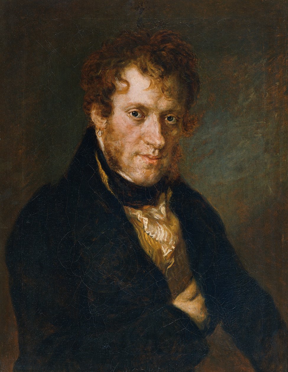 portræt af en herre af Josef Georg von Edlinger