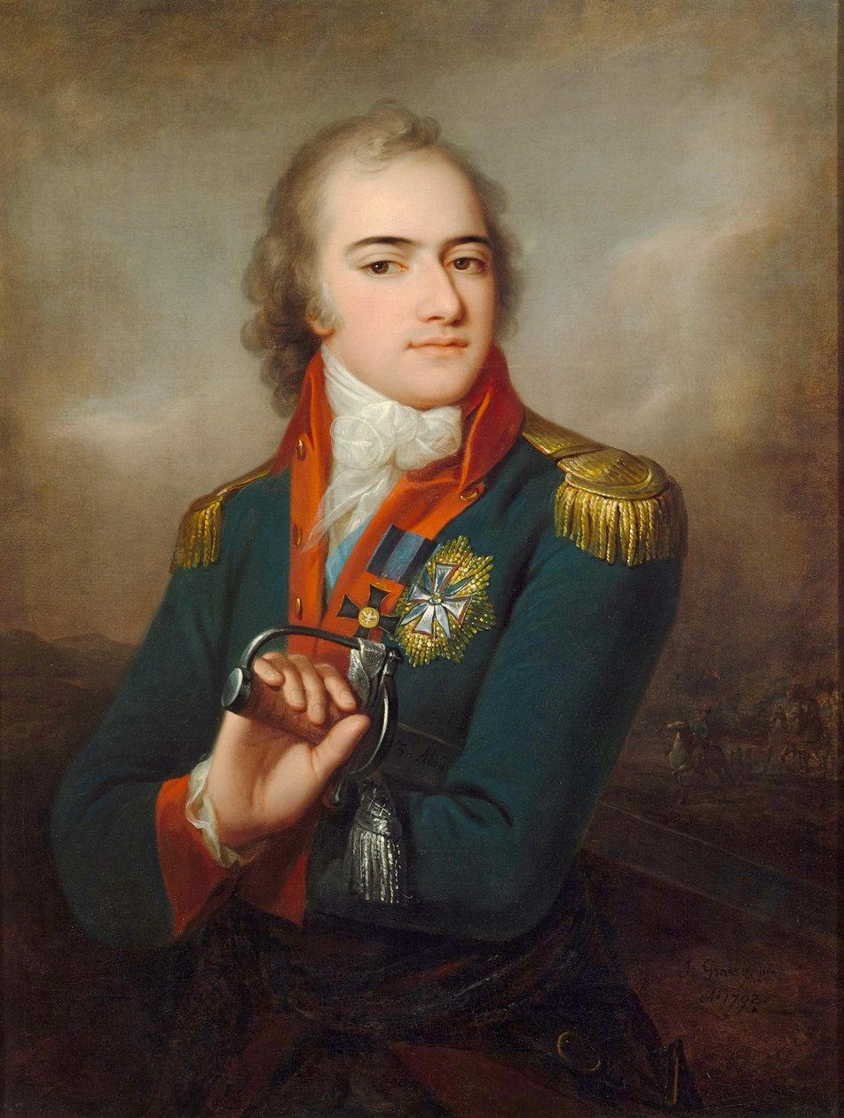 Polsk: Prins Józef Poniatowski Portræt af Joseph Poniatowski af Josef Grassi