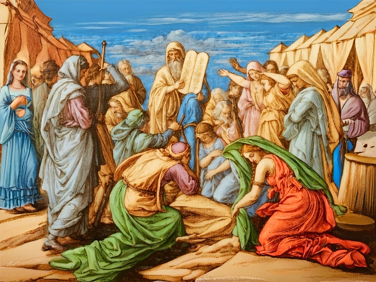 A2_Exodus_14_Ti bud 2 af Josef Johann Michel