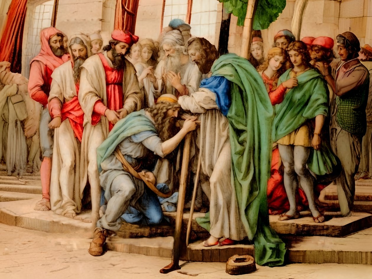 A2_Exodus_20_Udvælgelsen af Joshua af Josef Johann Michel