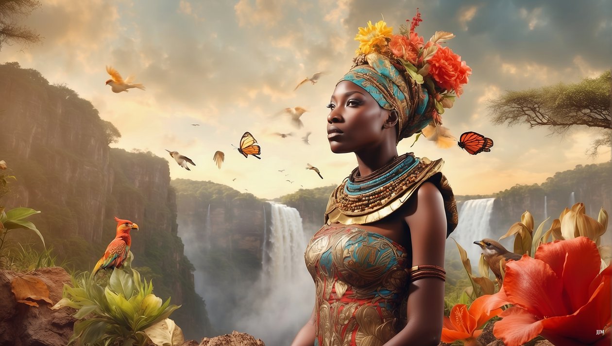 Dreamcore_dreamlike_scene-africa_02 af Josef Johann Michel