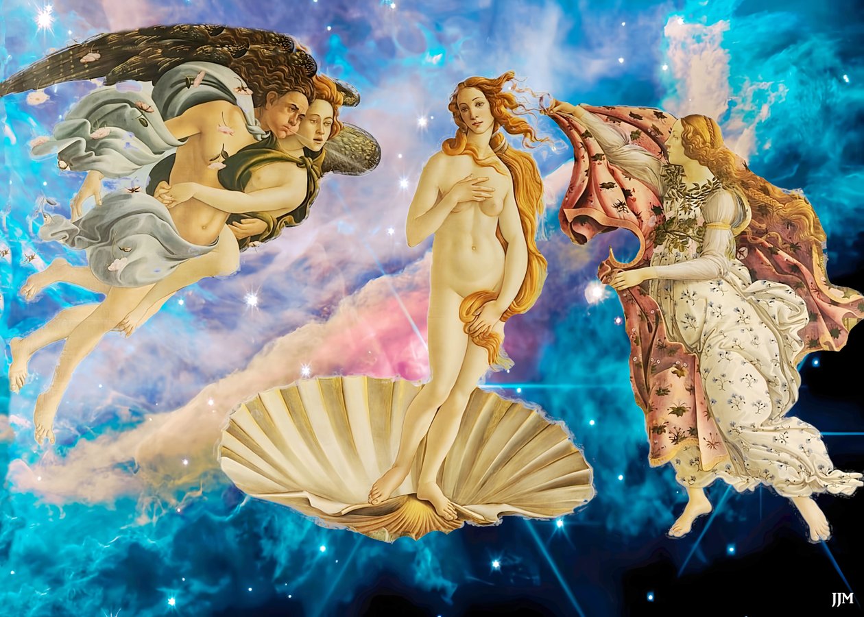 JJM-recreate: Botticelli-S_ Venus