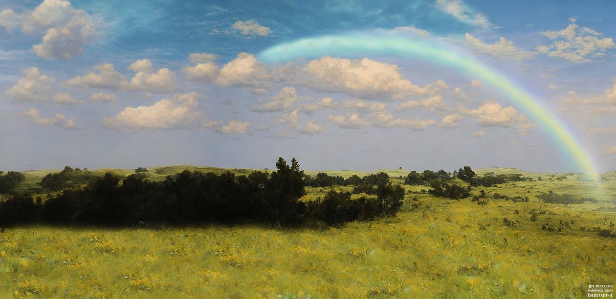 JJM genskaber Bierstadt-A: Efter stormen af Josef Johann Michel