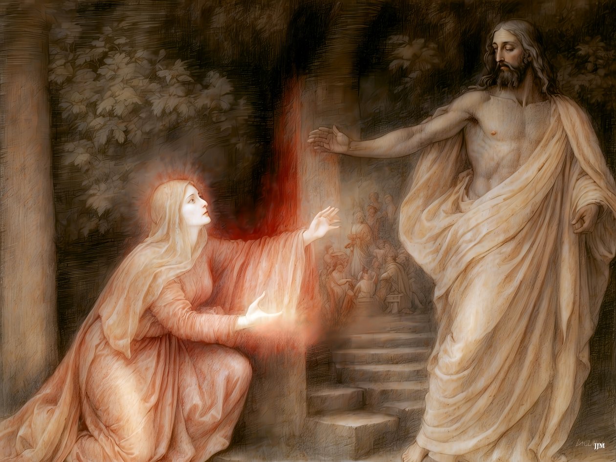 Jesus sagde til hende: Hold mig ikke fast_02 af Josef Johann Michel