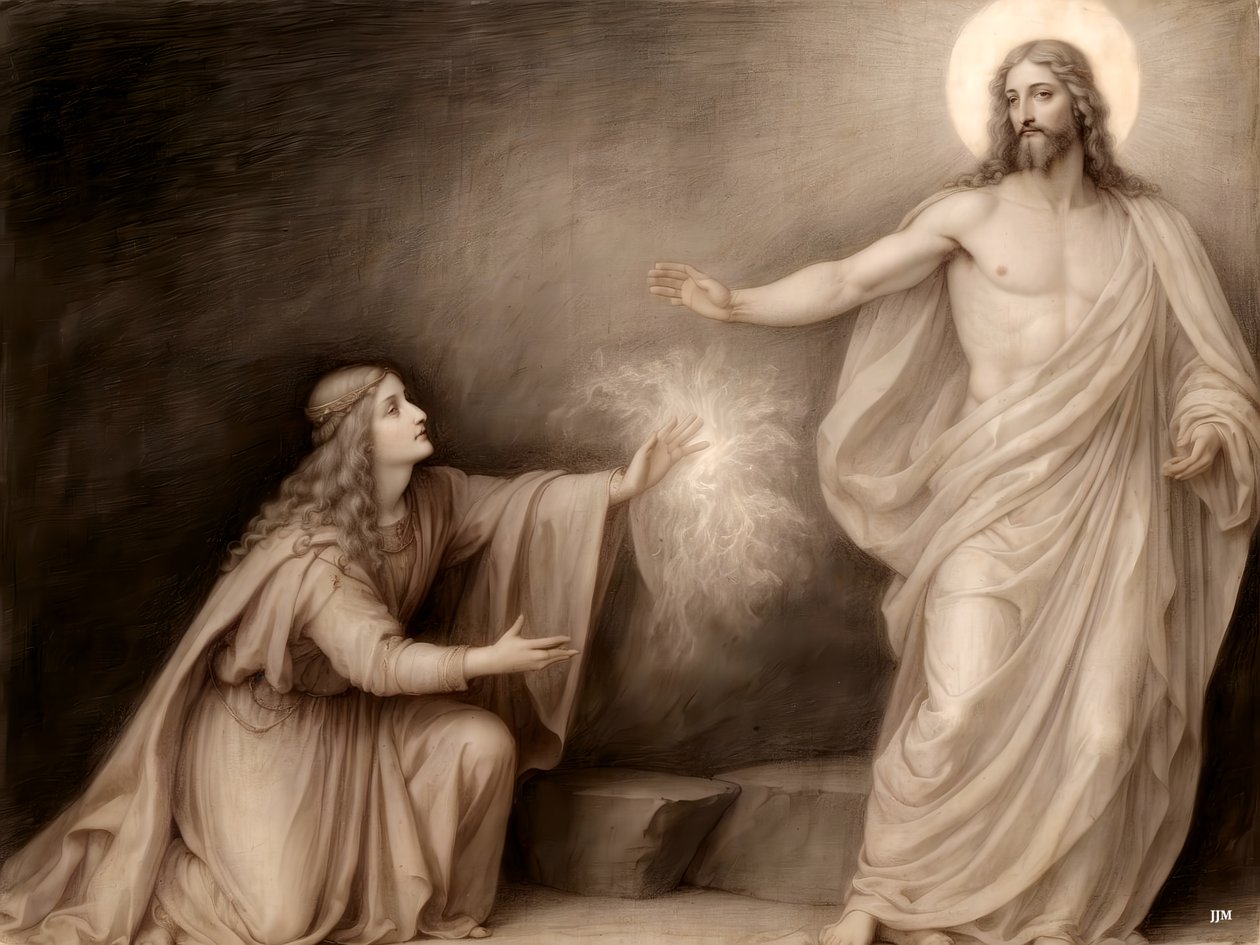 Jesus sagde til hende: Hold mig ikke fast03 af Josef Johann Michel