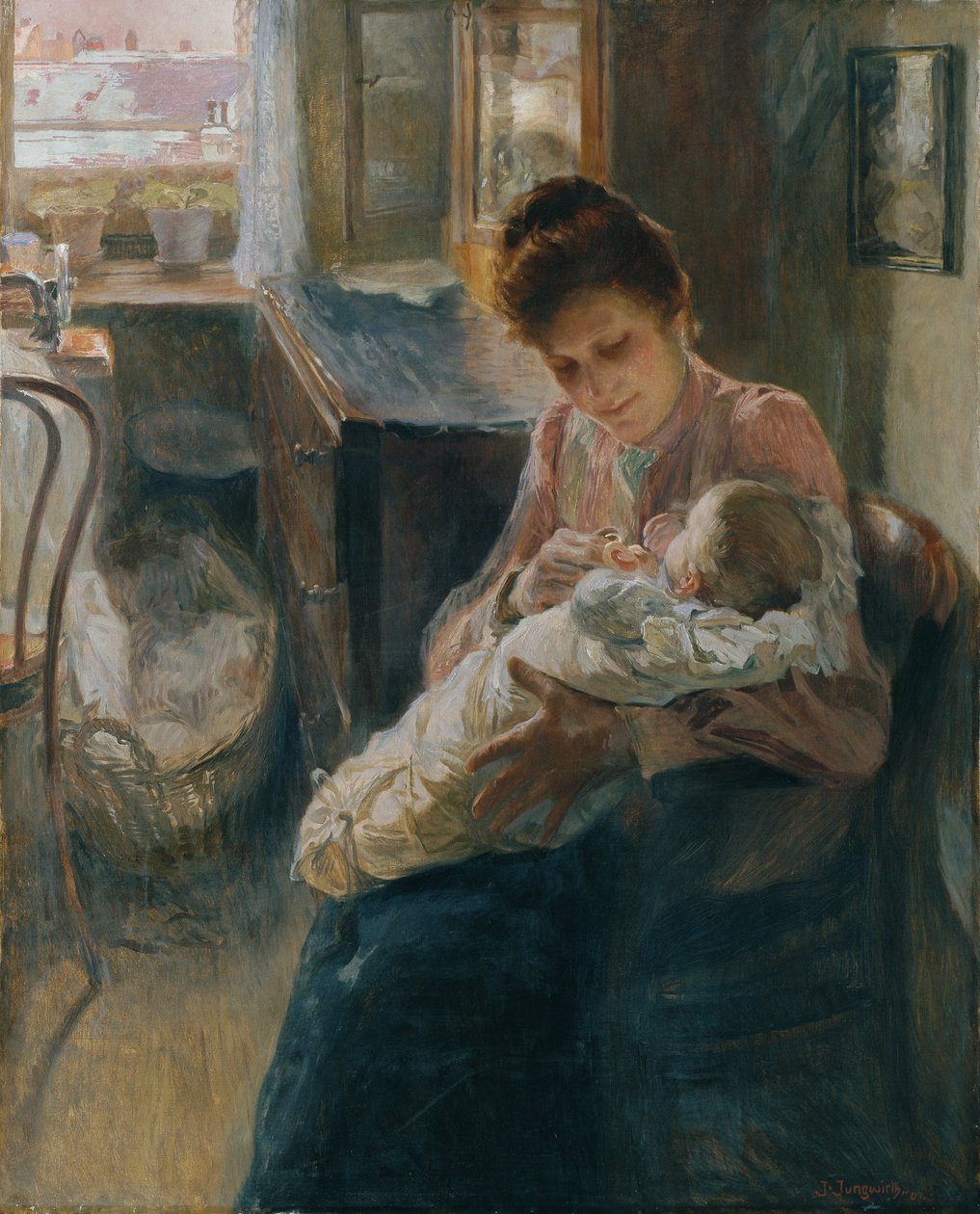 Ung mor af Josef Jungwirth