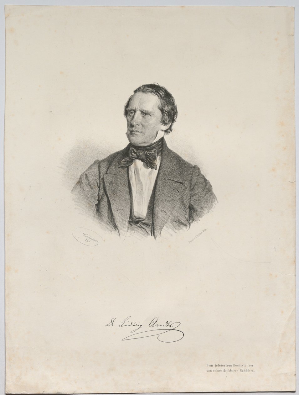 Dr. Ludwig Arndt af Josef Kriehuber