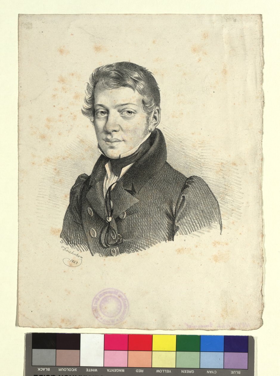 Emanuel Ritter von Neuwall af Josef Kriehuber