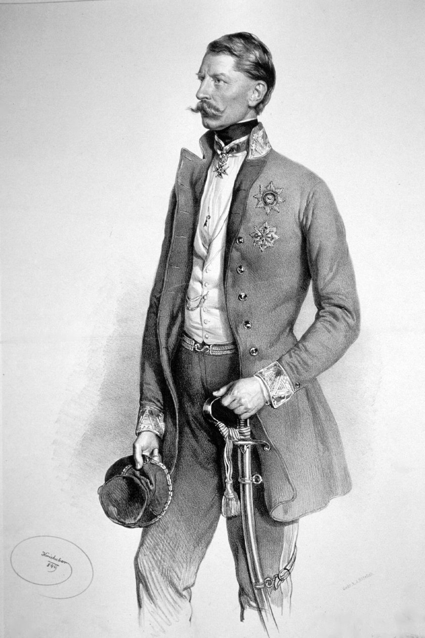 Franz Cordon Litho af Josef Kriehuber