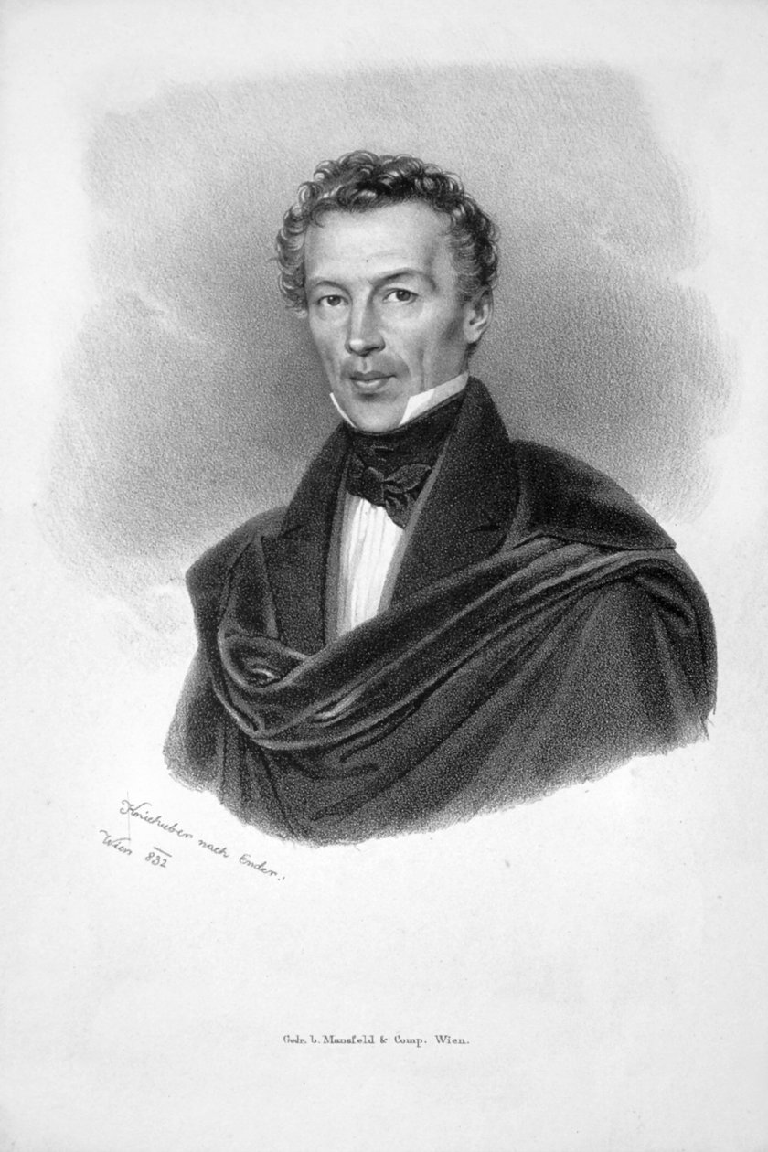 Franz Krieg Litho af Josef Kriehuber