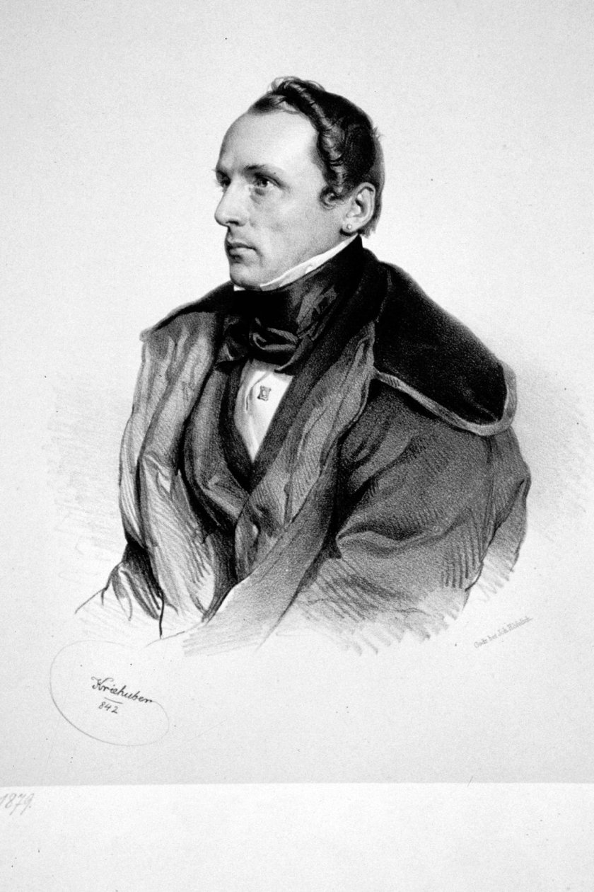 Franz Rambach Litho af Josef Kriehuber