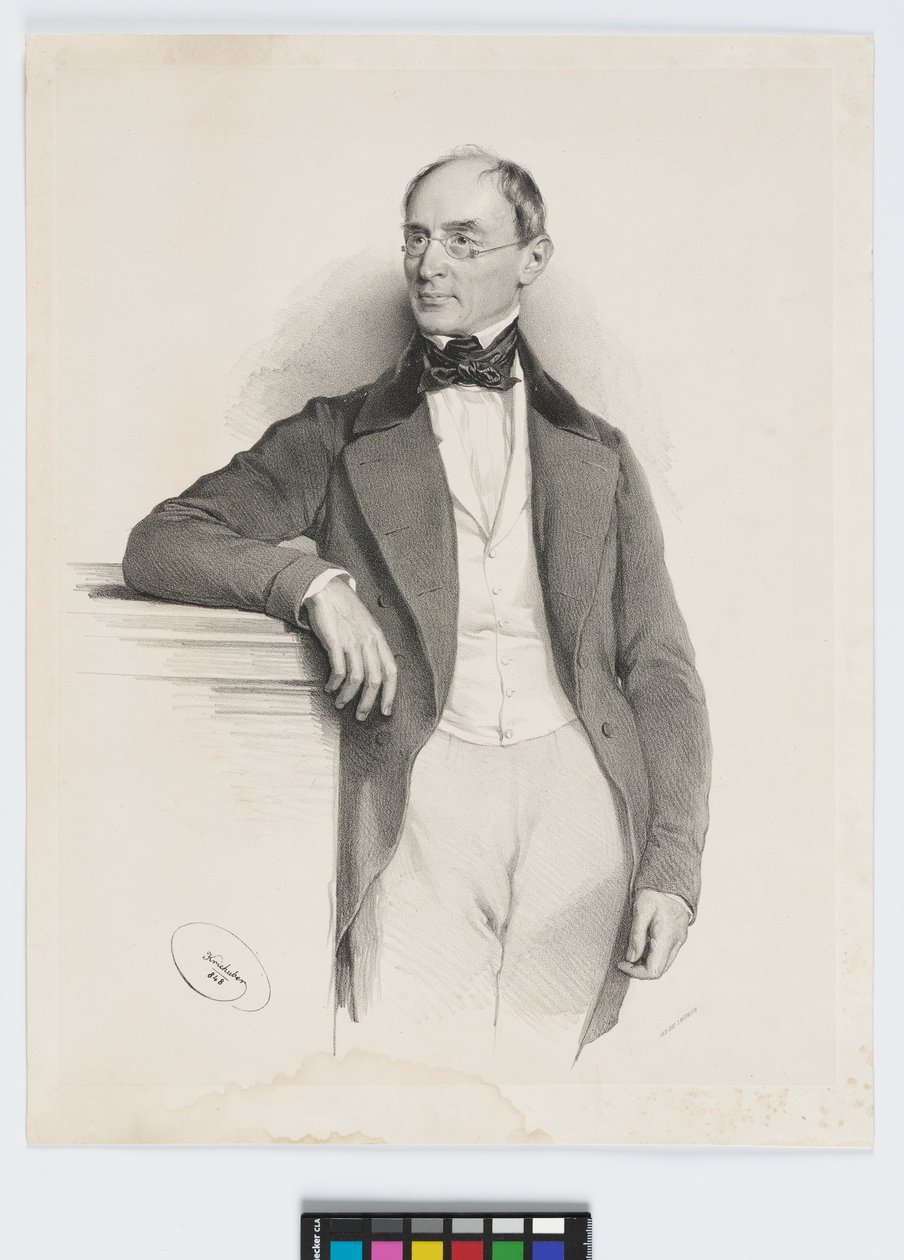 Franz Xaver (III.) baron von Pillersdorf af Josef Kriehuber