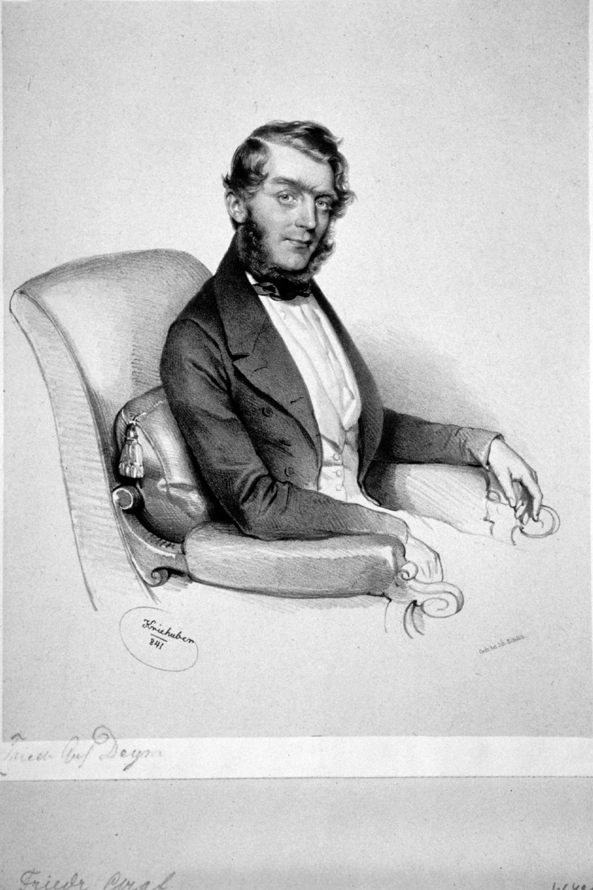 Friedrich Deym Litho af Josef Kriehuber