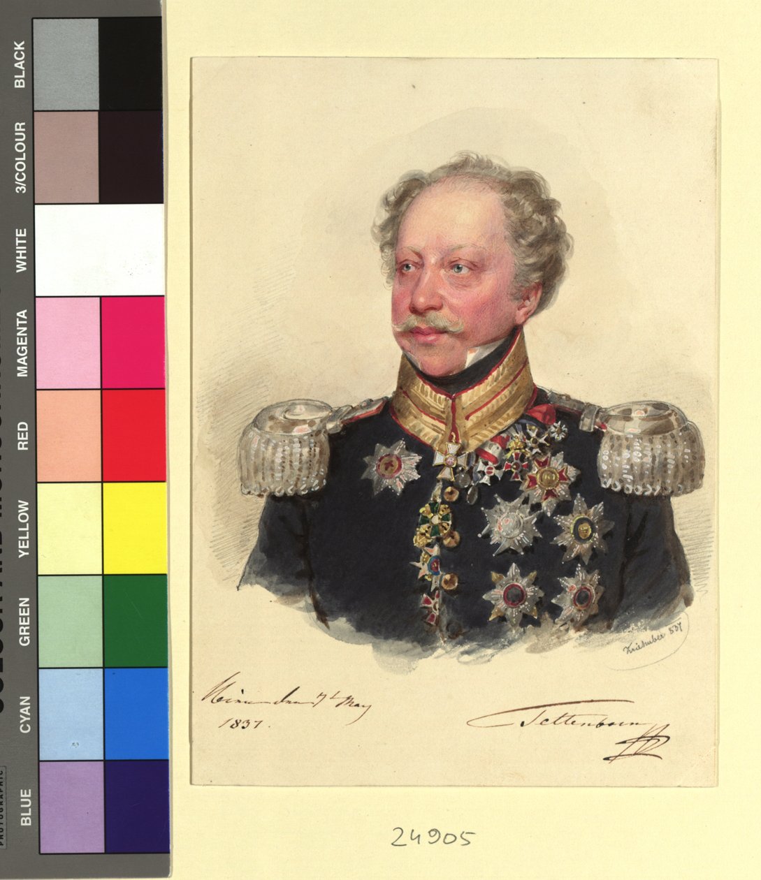 General C. F. baron Tettenborn af Josef Kriehuber
