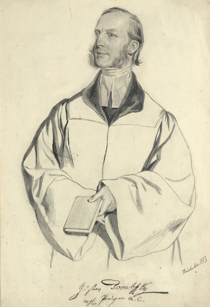 Gustav Porubssky af Josef Kriehuber