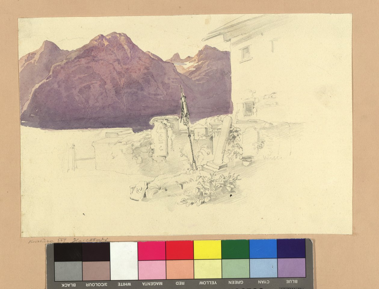 Hallstatt af Josef Kriehuber